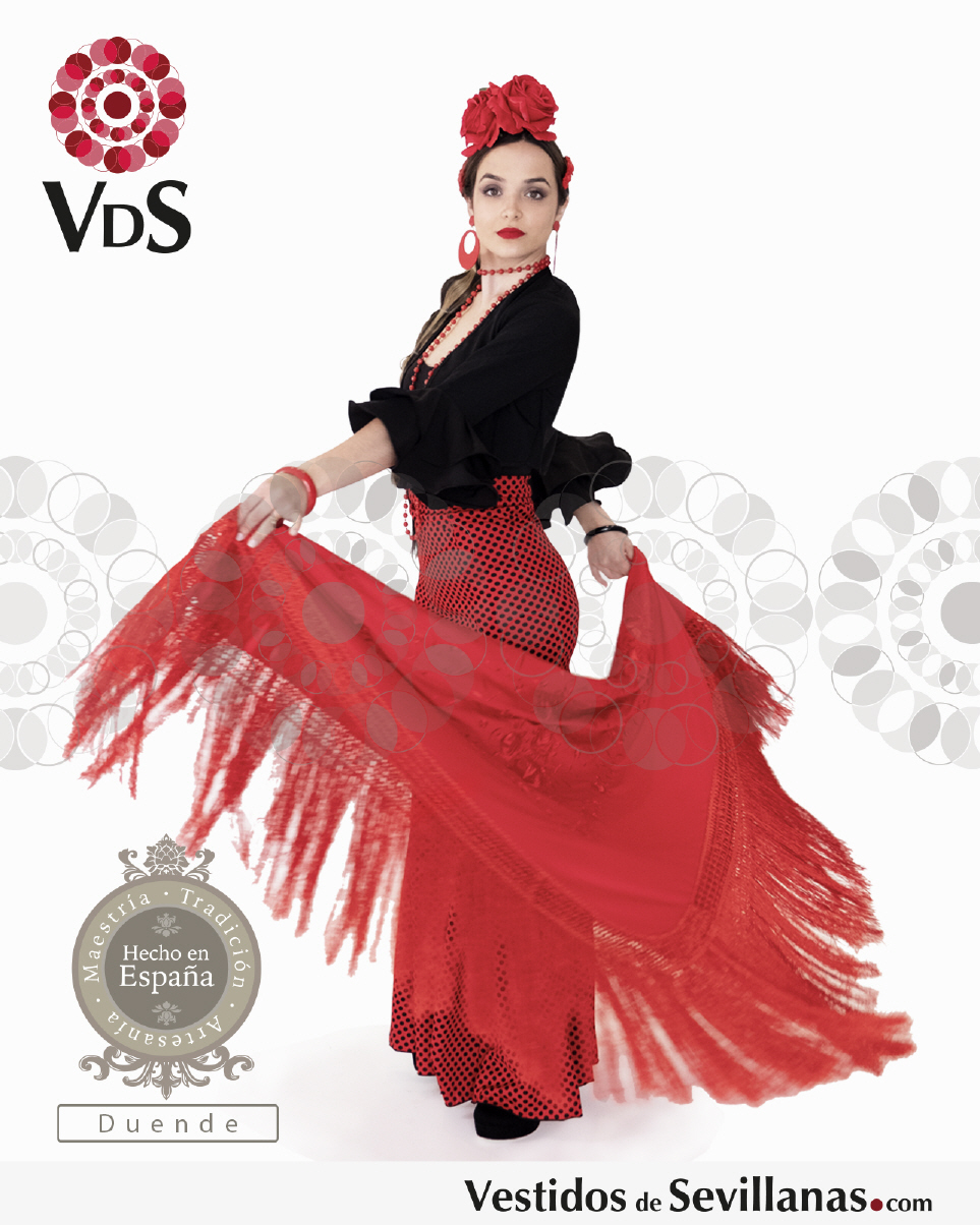 Mant&oacute;n cuadrado para baile flamenco