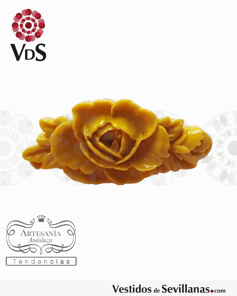 Broche CEL&Oacute;NIA, s&iacute;mil resina T.M_3col