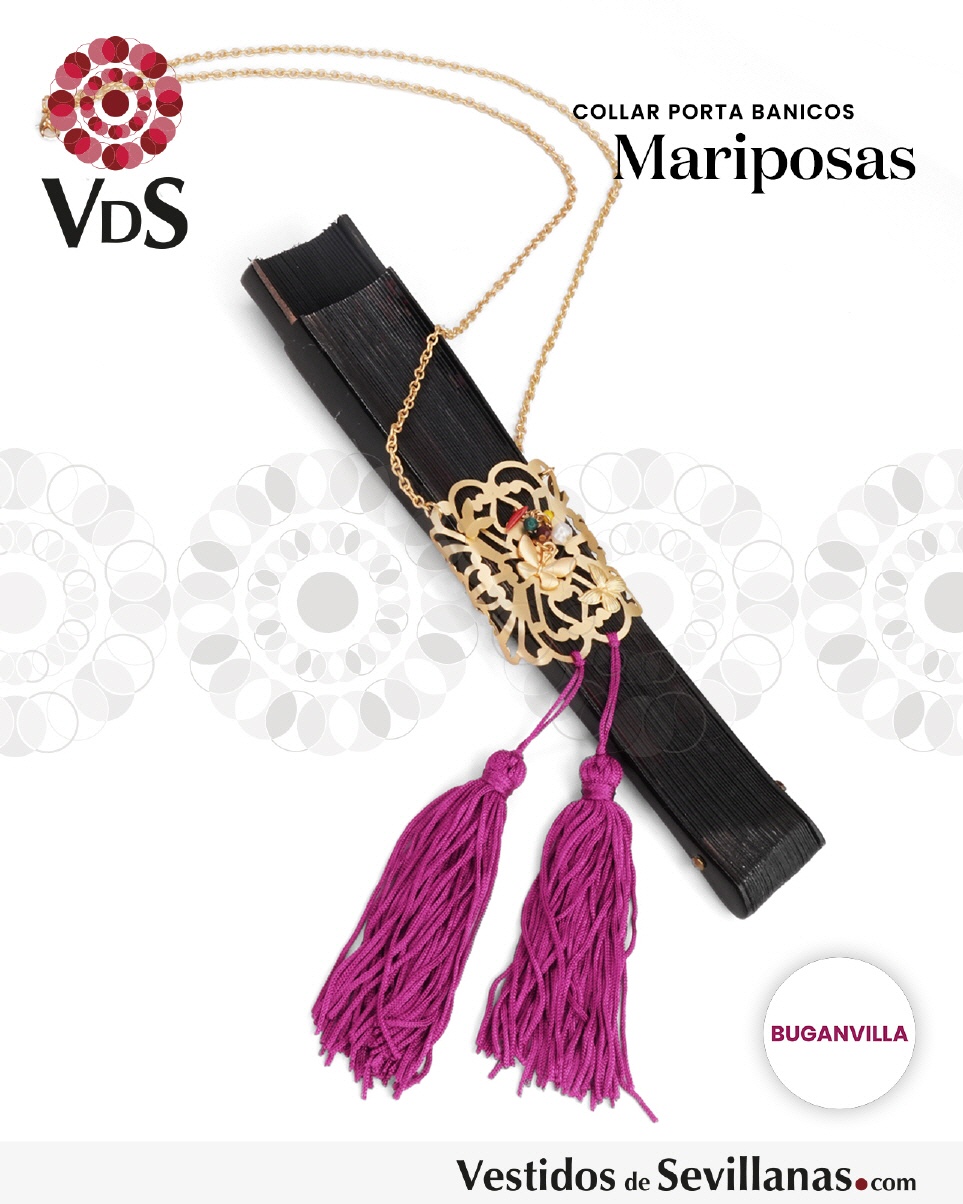 Collar MARIPOSAS Porta Abanicos_3col