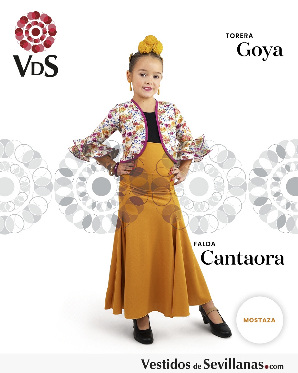 Falda CANTAORA teenager talle alto_3col