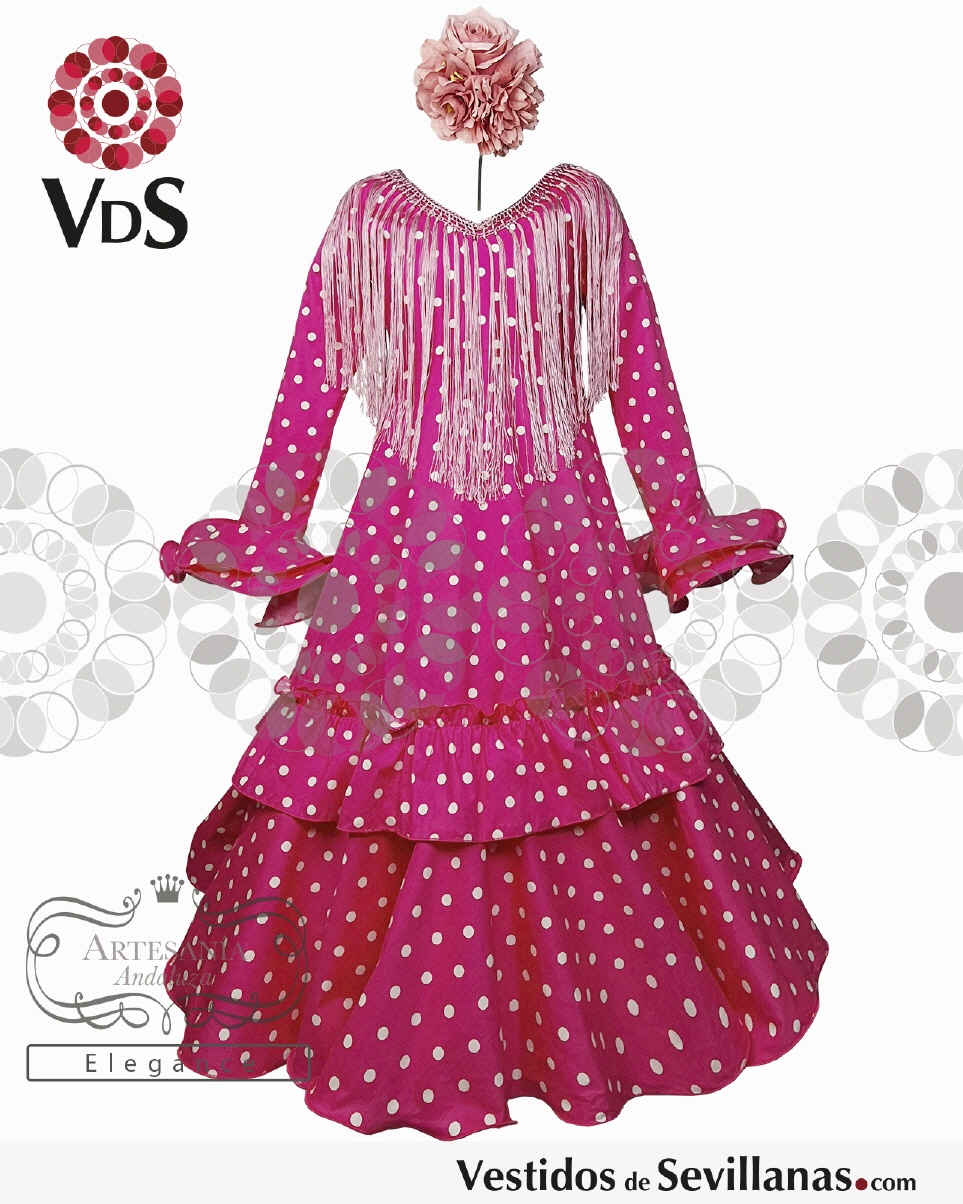 Traje Flamenca Largo DULCE_3col