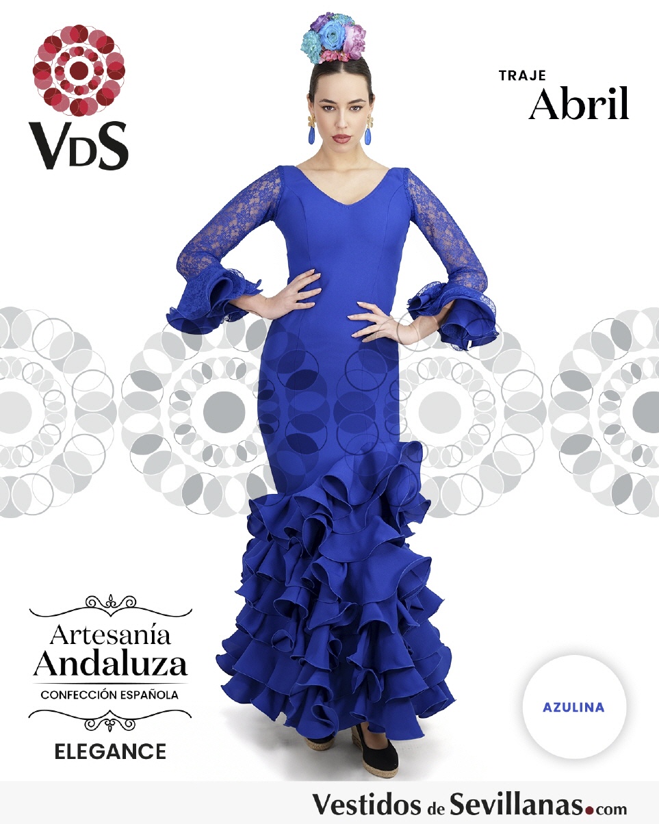 Traje Flamenca ABRIL Strech Encaje_3col