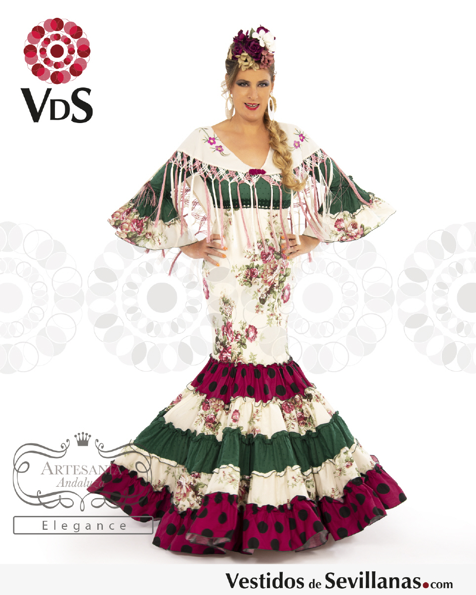 Trajes de flamenca canasteros