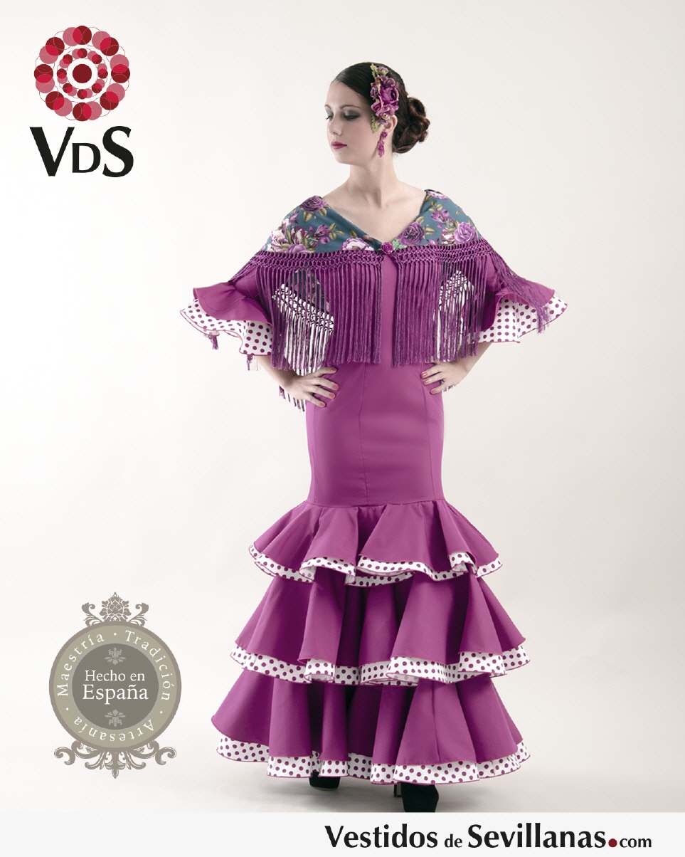 Traje de Flamenca AND&Uacute;JAR Strech (T.XL)_3col