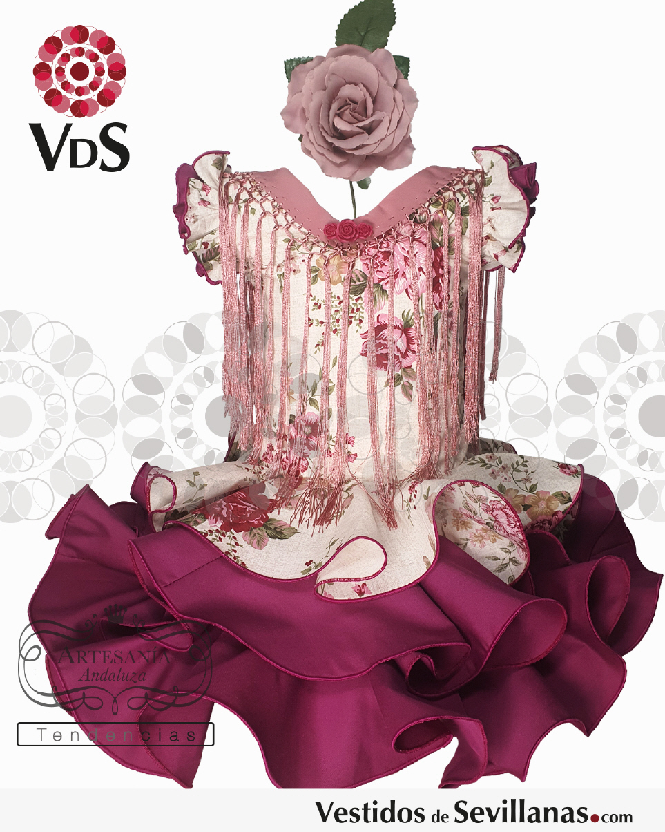 Trajes de flamenca ni&ntilde;a  baratos