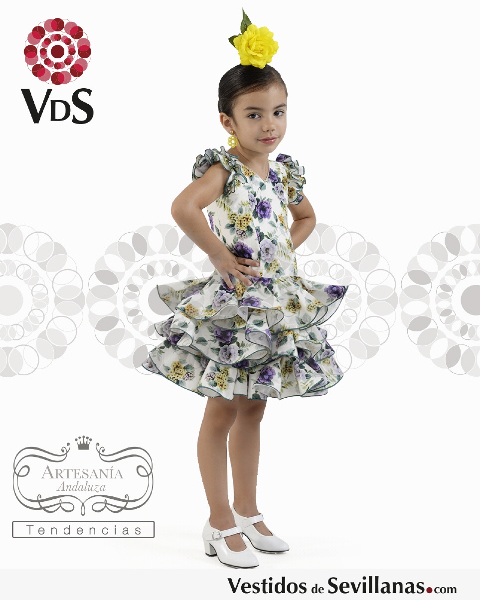Traje de Flamenca FERIA Corto (T.0)_3col