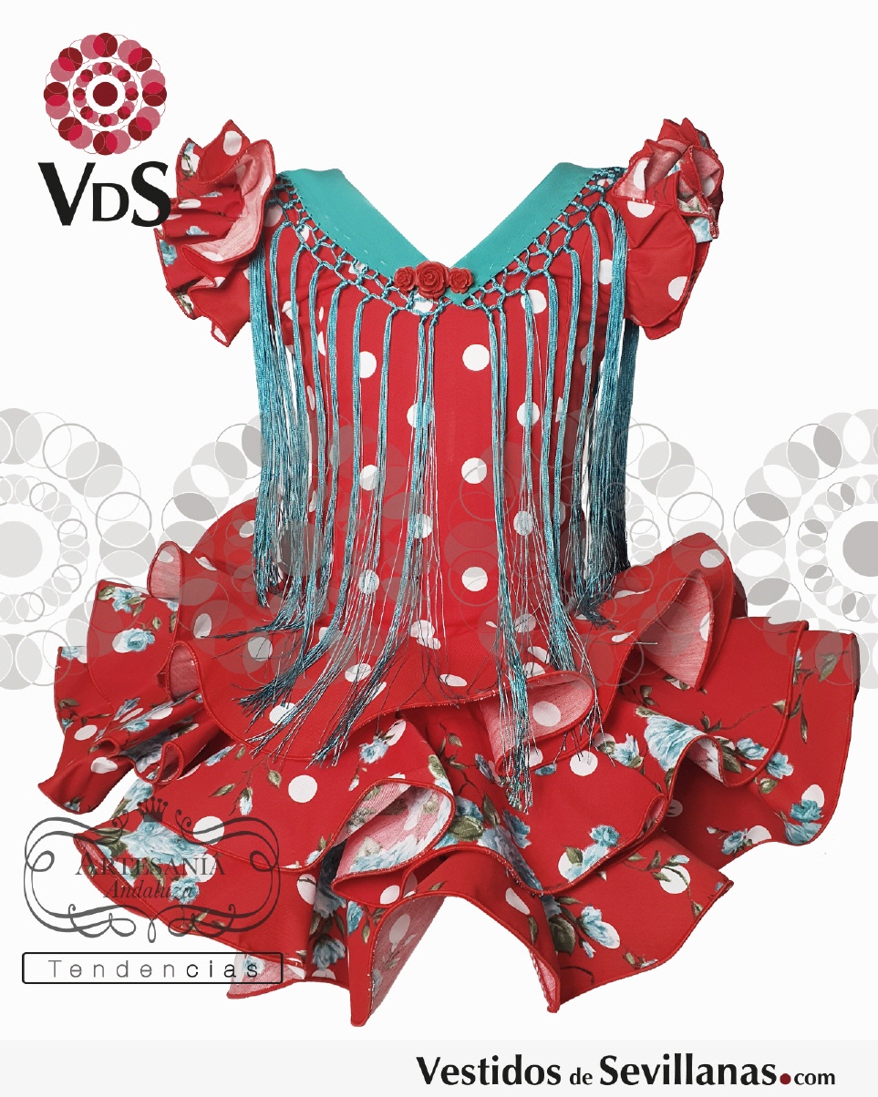 Traje de Flamenca FERIA Corto_3col