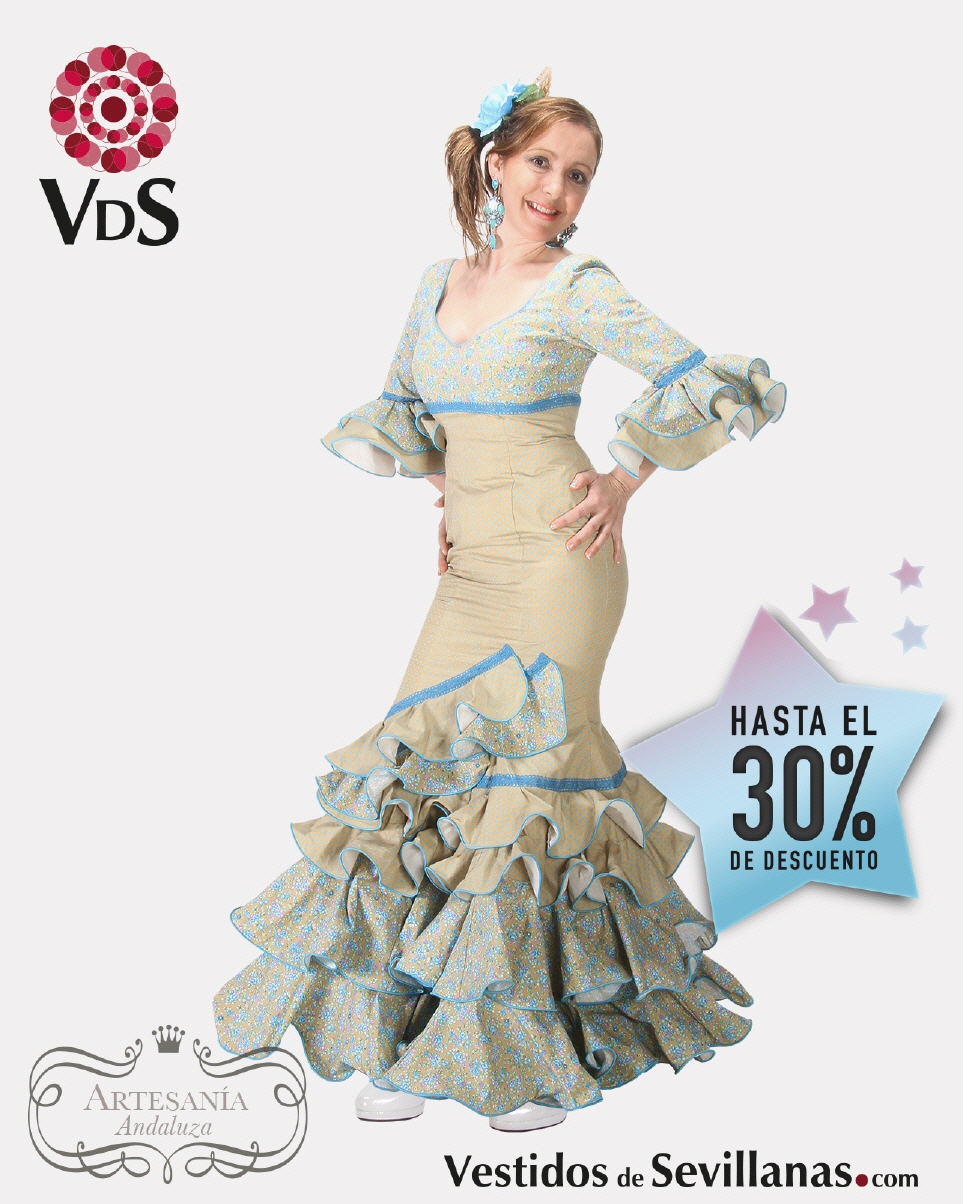 Traje Flamenca Selecci&oacute;n  Mujer-(T.36)_3col