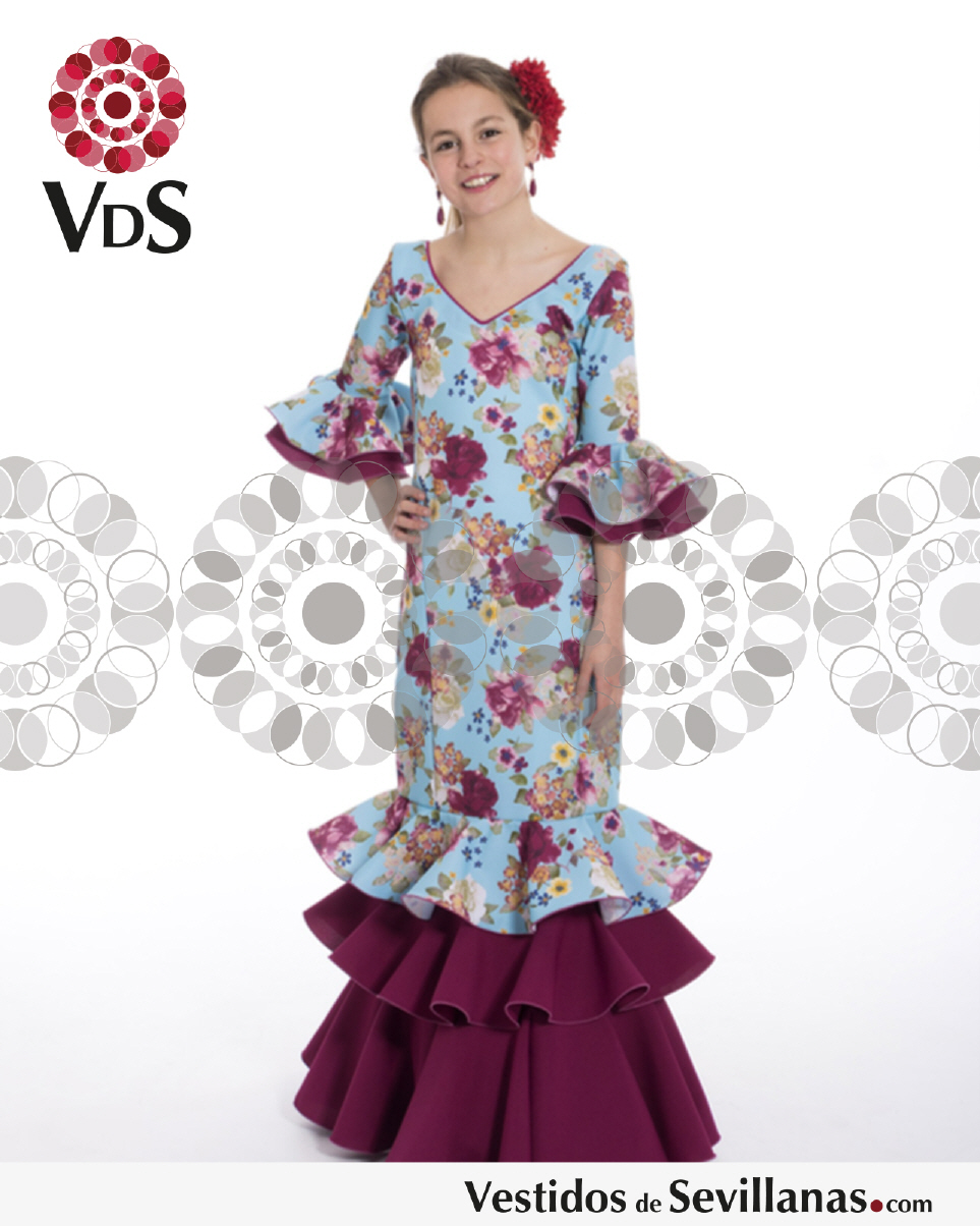 Traje Largo Flamenca