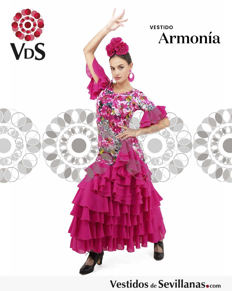 Vestido de baile flamenco