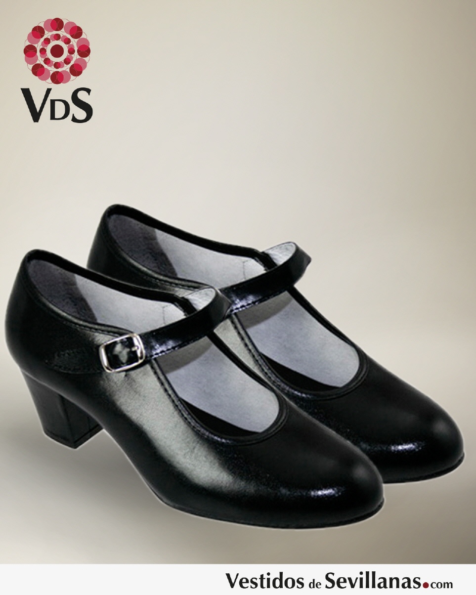 Zapato Flamenco B&Aacute;SICO - Polipiel_3col